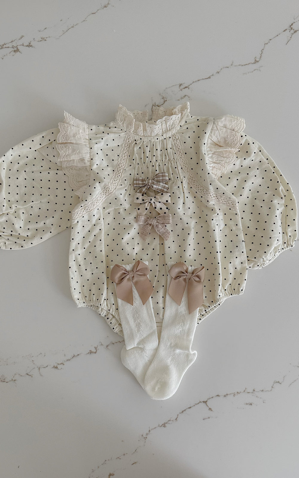 Polka Dot Romper