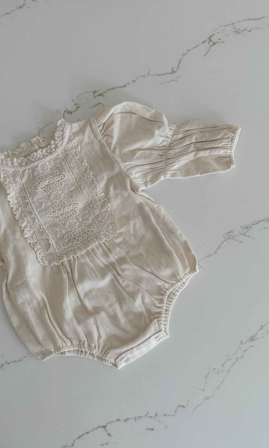 Lace Frill Romper