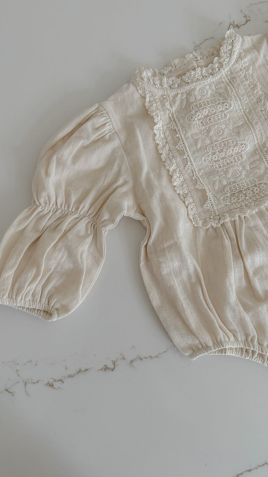 Lace Frill Romper