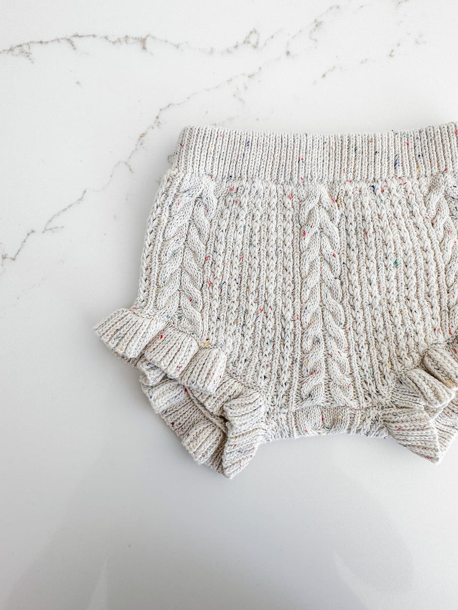 Speckle Knit Bloomers