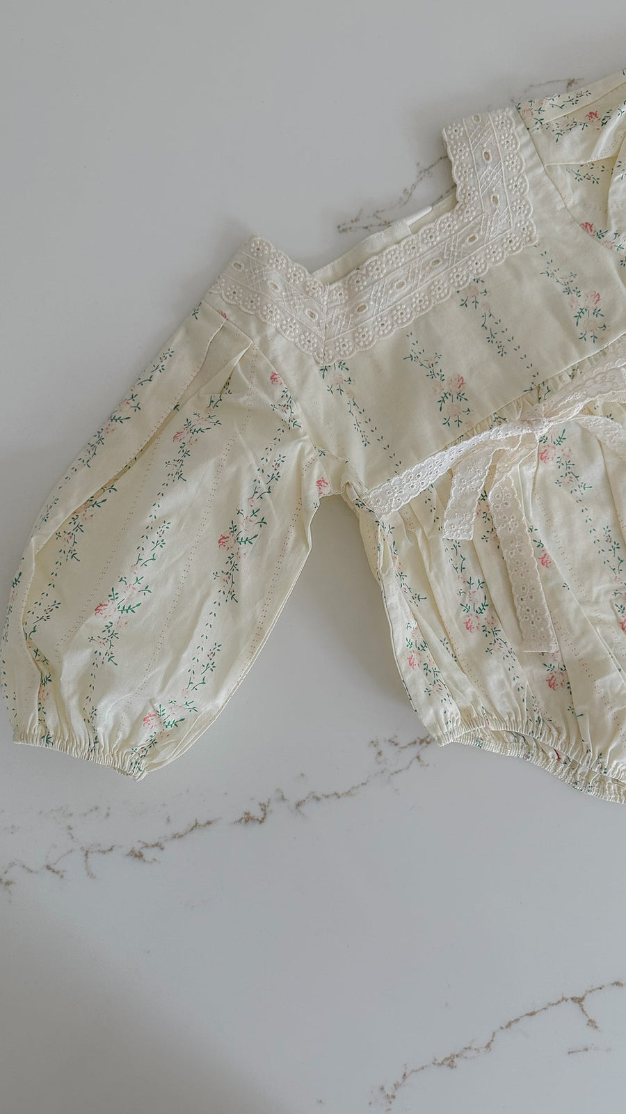 Vintage Rose Romper