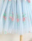 Rose Princess Dress - Blue (Pre-Order 1 week)