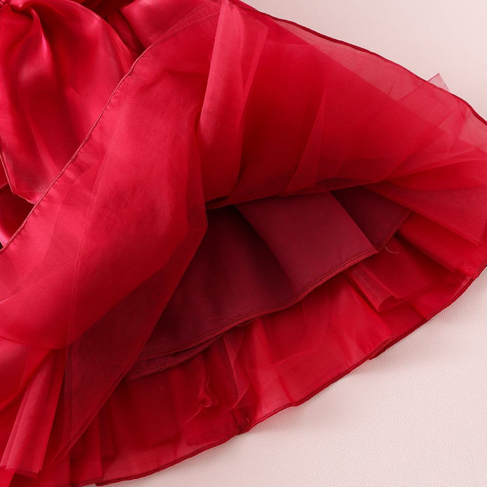 Princess Party Dress - Red Pre-Order 7-9 days