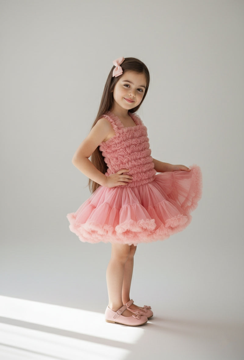Party Dress - Dusty Rose