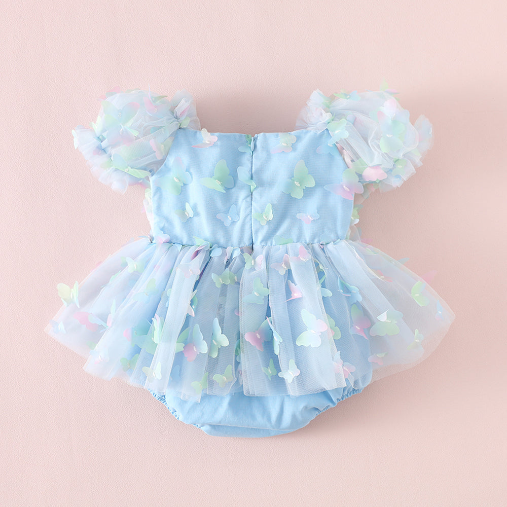 Enchanted Blue Romper - Pre-Order one week