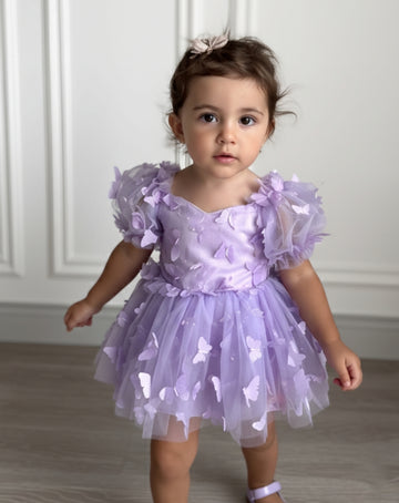 MIK & ME Purple Butterfly Romper - NEW RELEASE 💜
