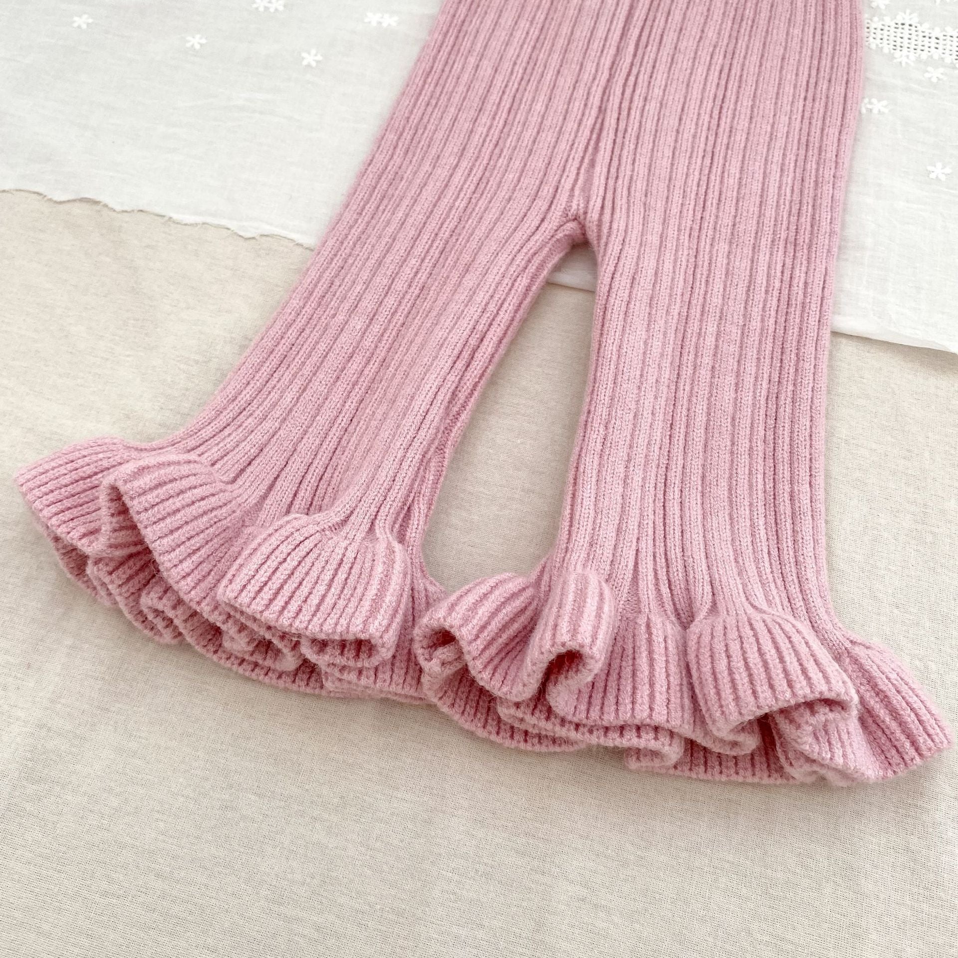 Girls Knit Cardigan &amp; Knit Pants
