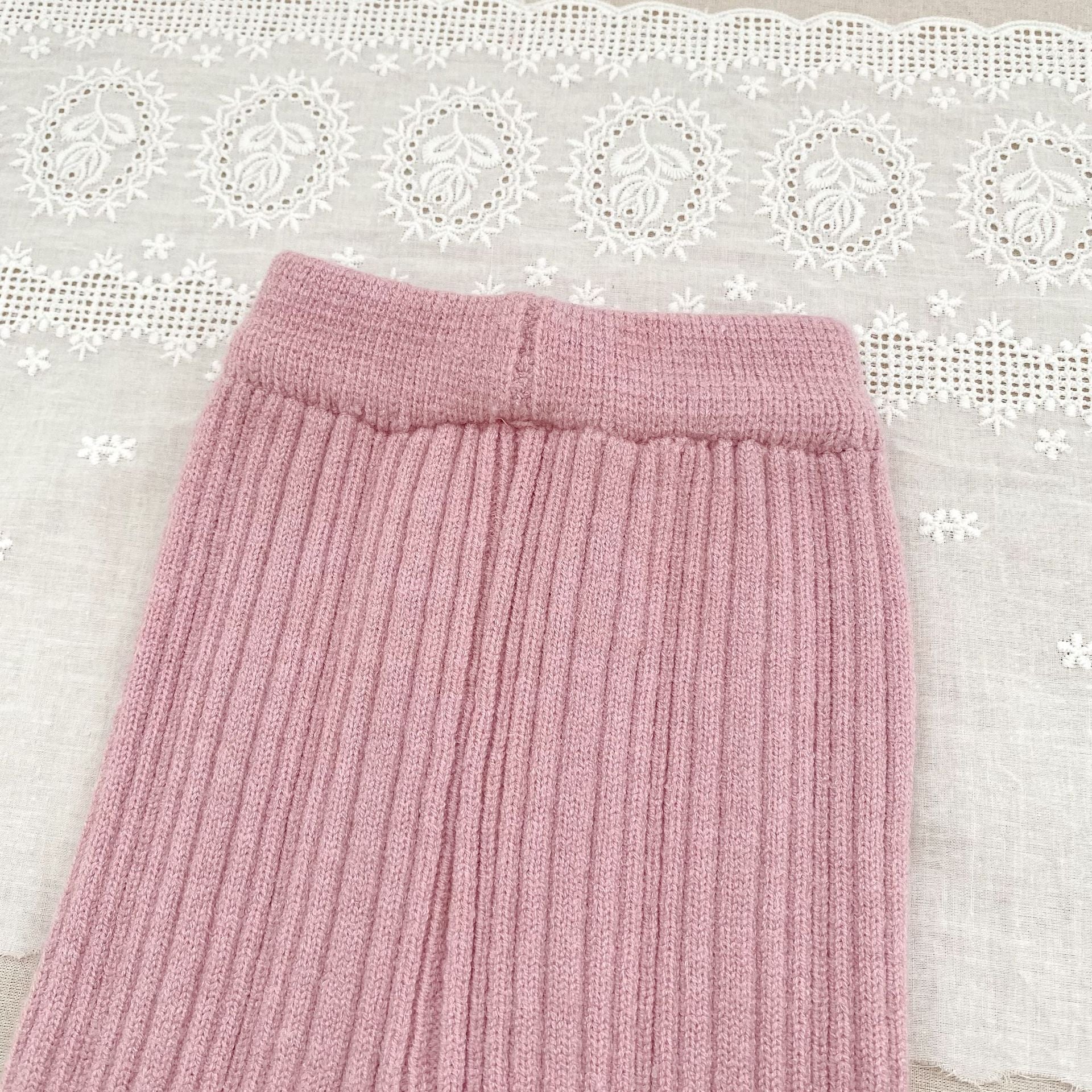 Girls Knit Cardigan &amp; Knit Pants