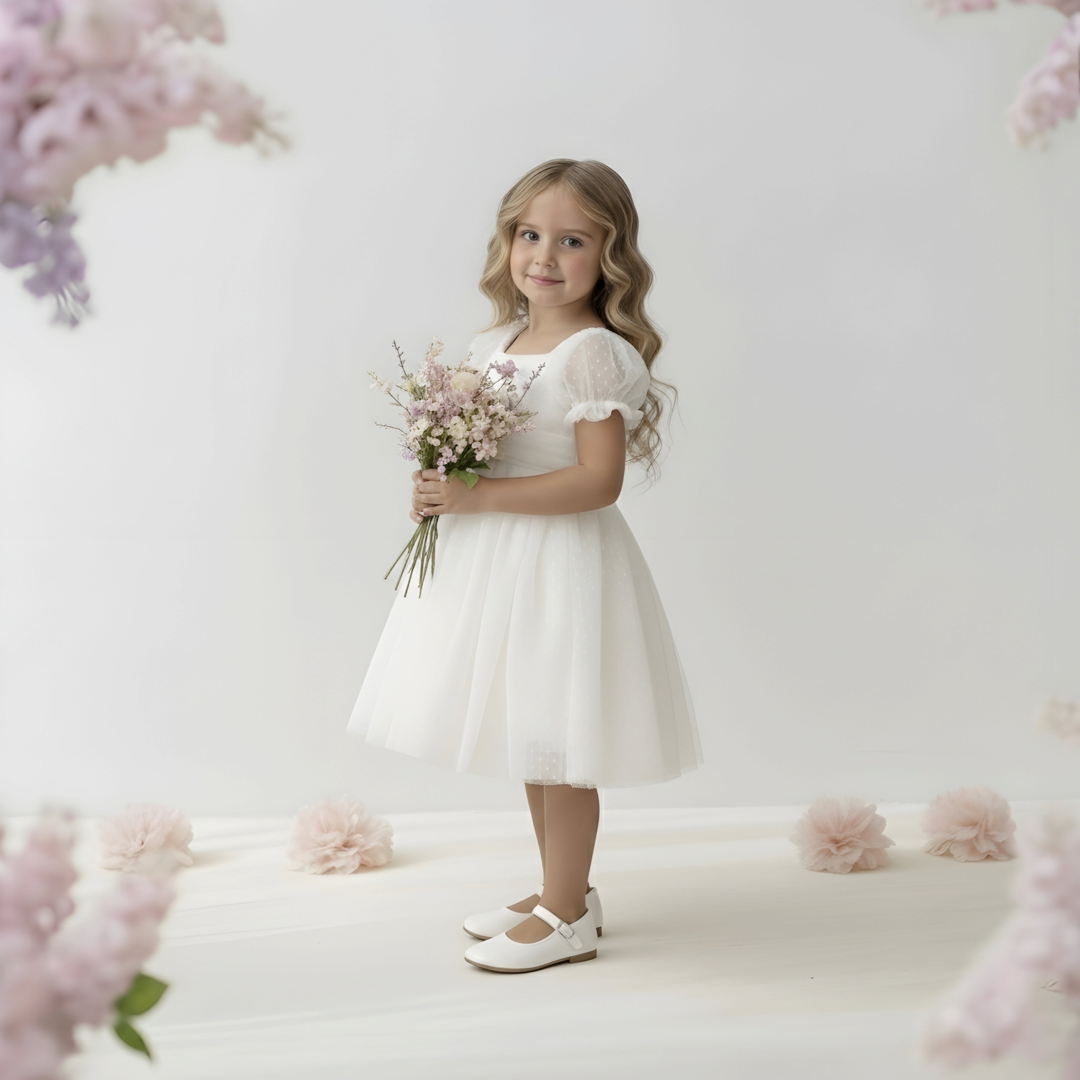 Party Swiss Dot Dress