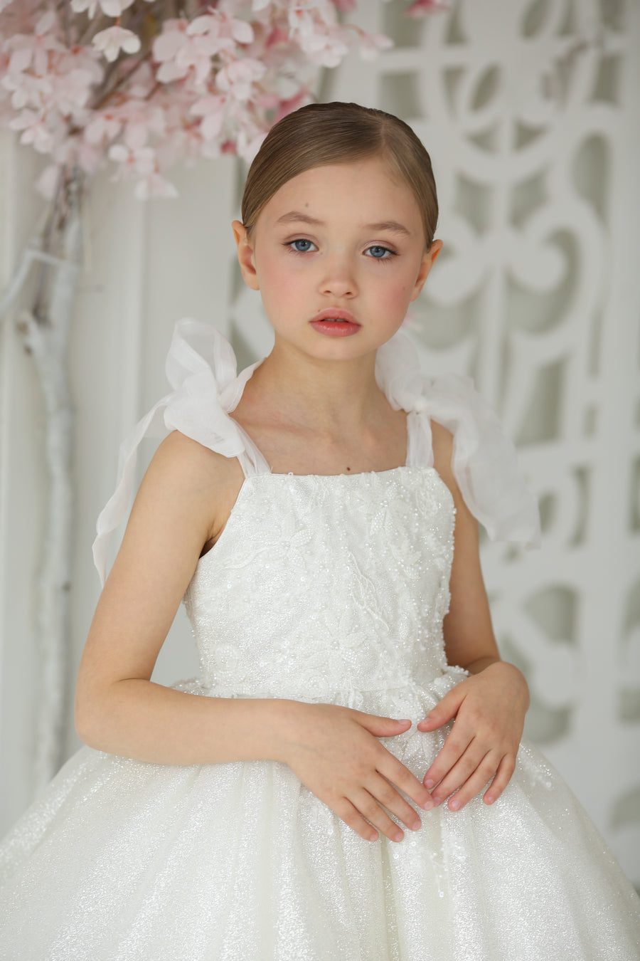 Adeline Handmade Lace Dress (Made to order)