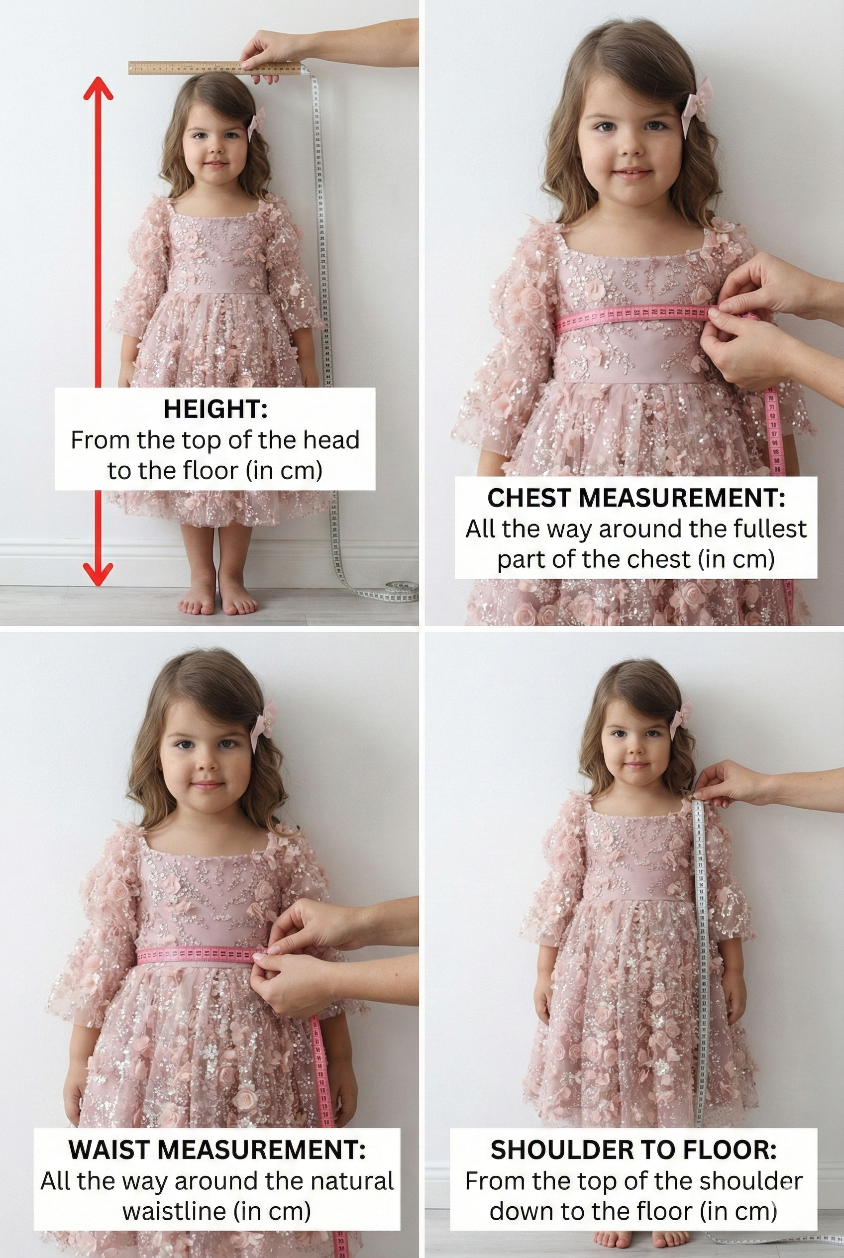 Mia Satin Girls Special Occasion Dress (Made to order) 🩷🪄