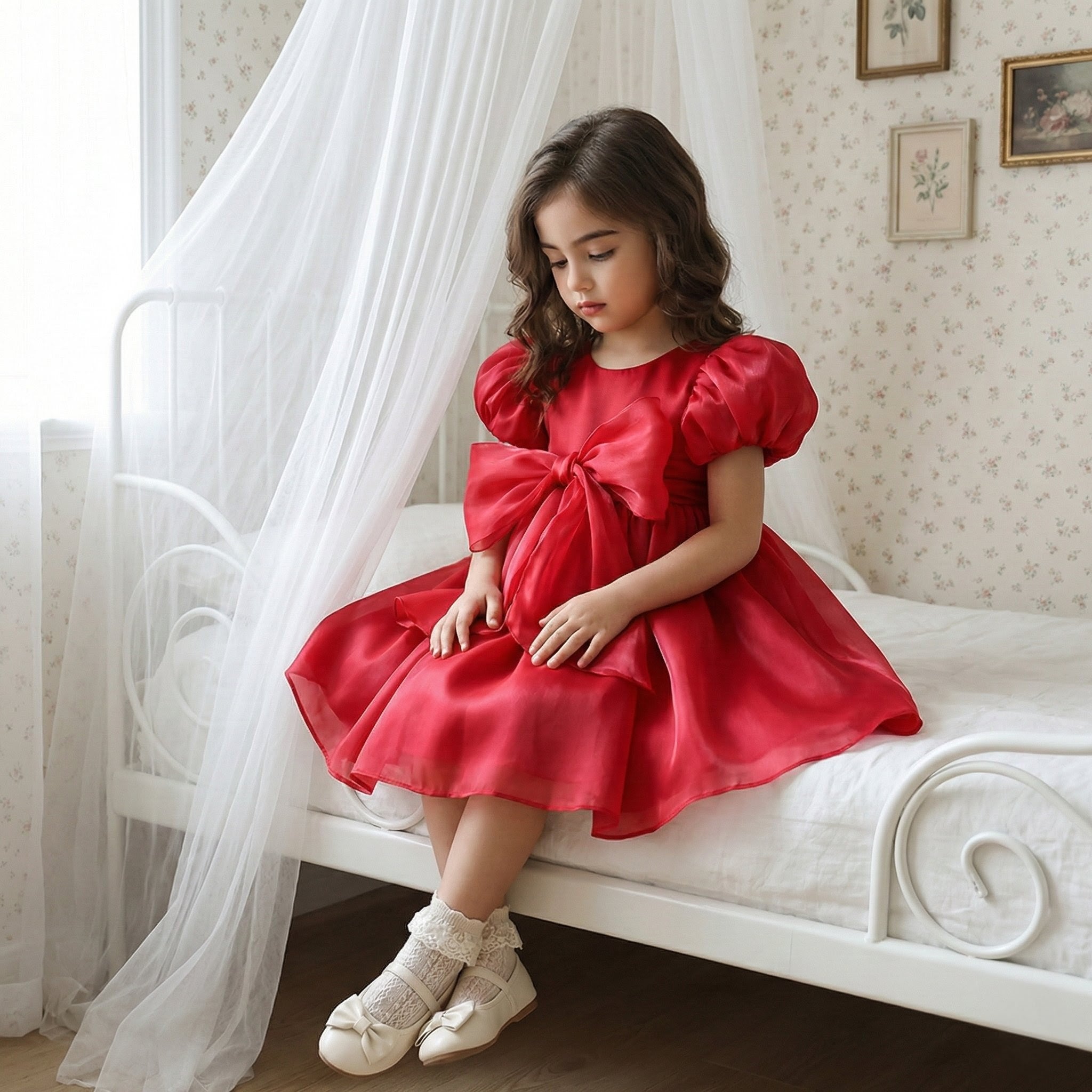 Princess Party Dress - Red Pre-Order 7-9 days