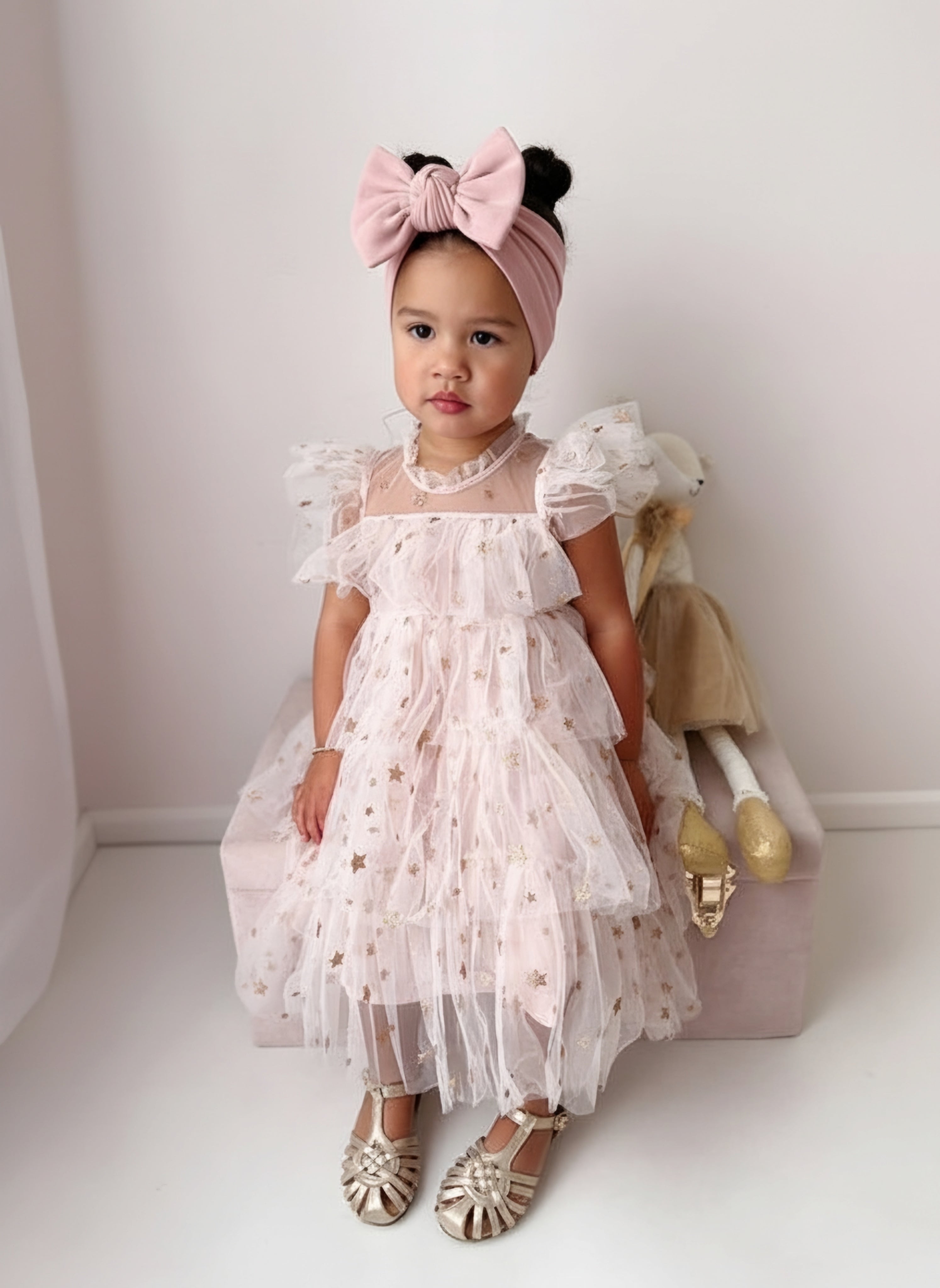 Kleid mit Sternenmuster