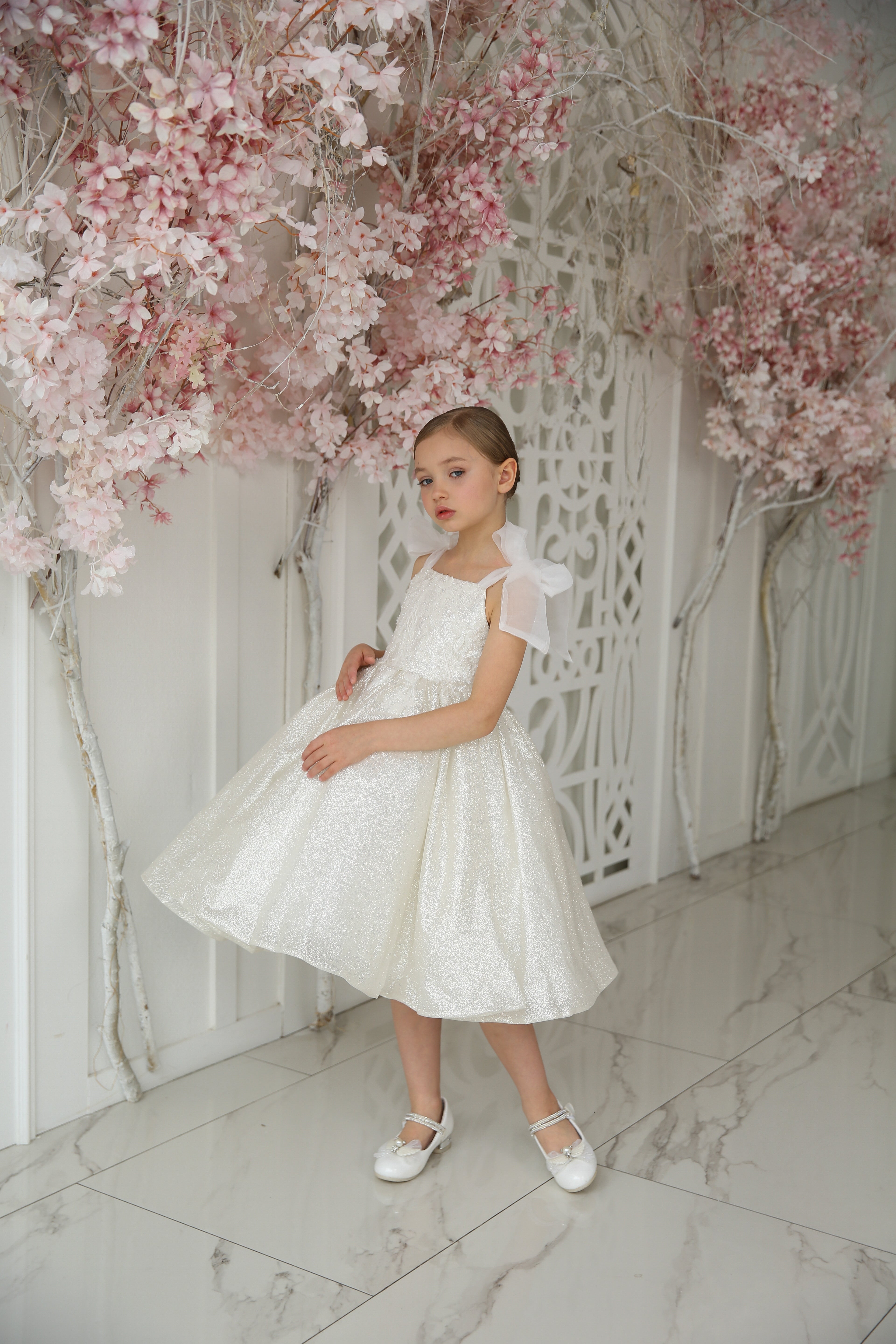 Adeline Handmade Lace Dress (Made to order) MK025