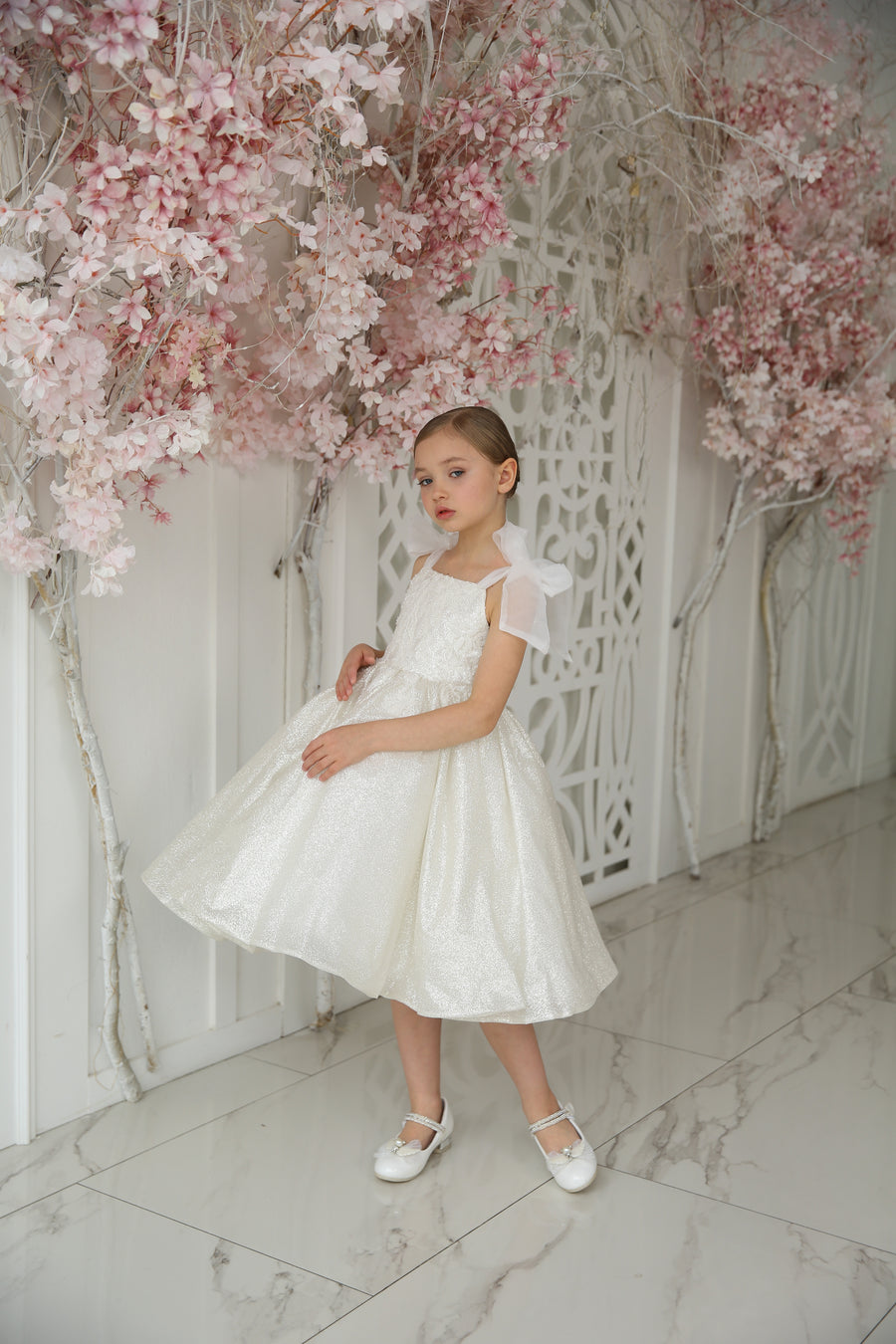 Adeline Handmade Lace Dress (Made to order)