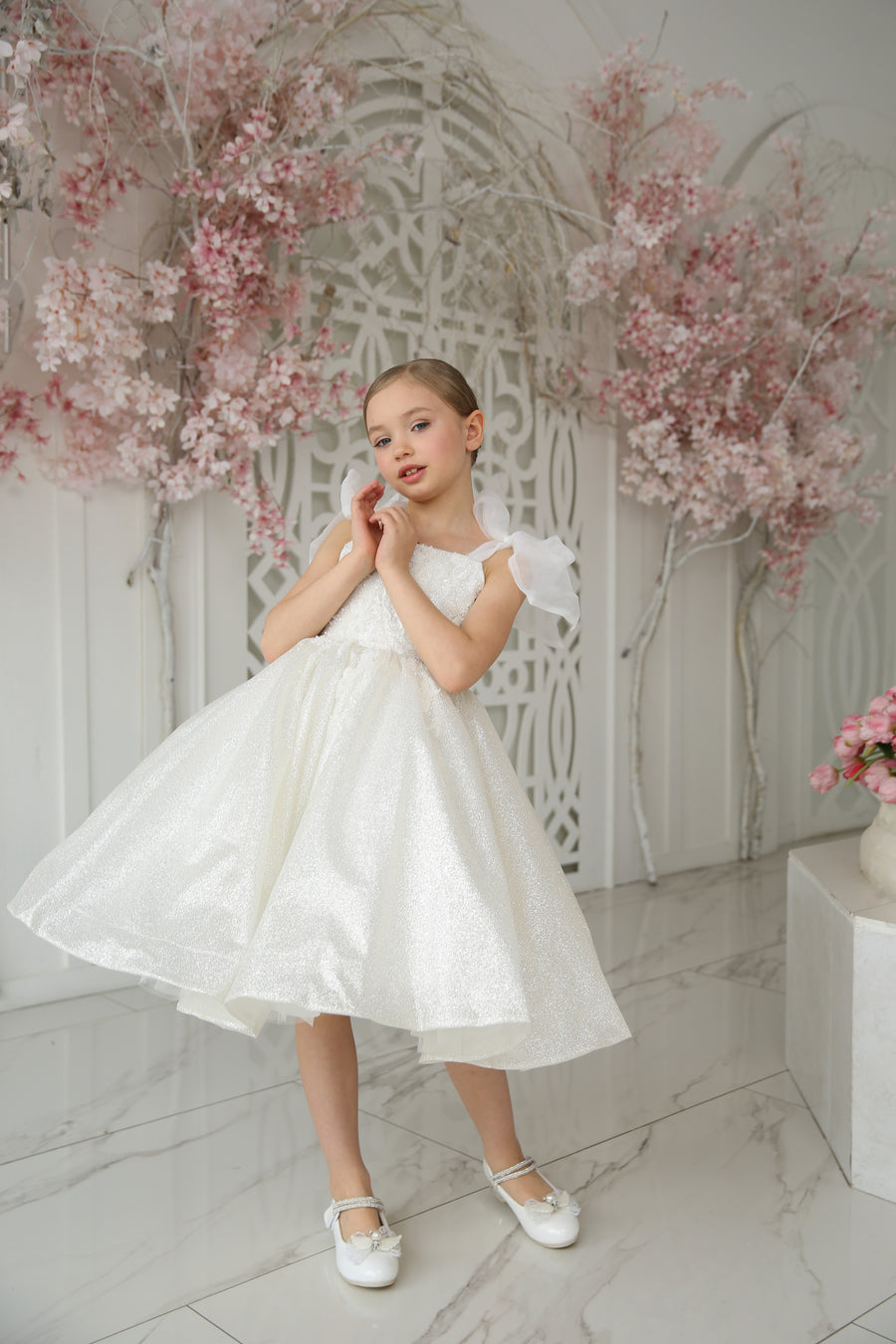 Adeline Handmade Lace Dress (Made to order)
