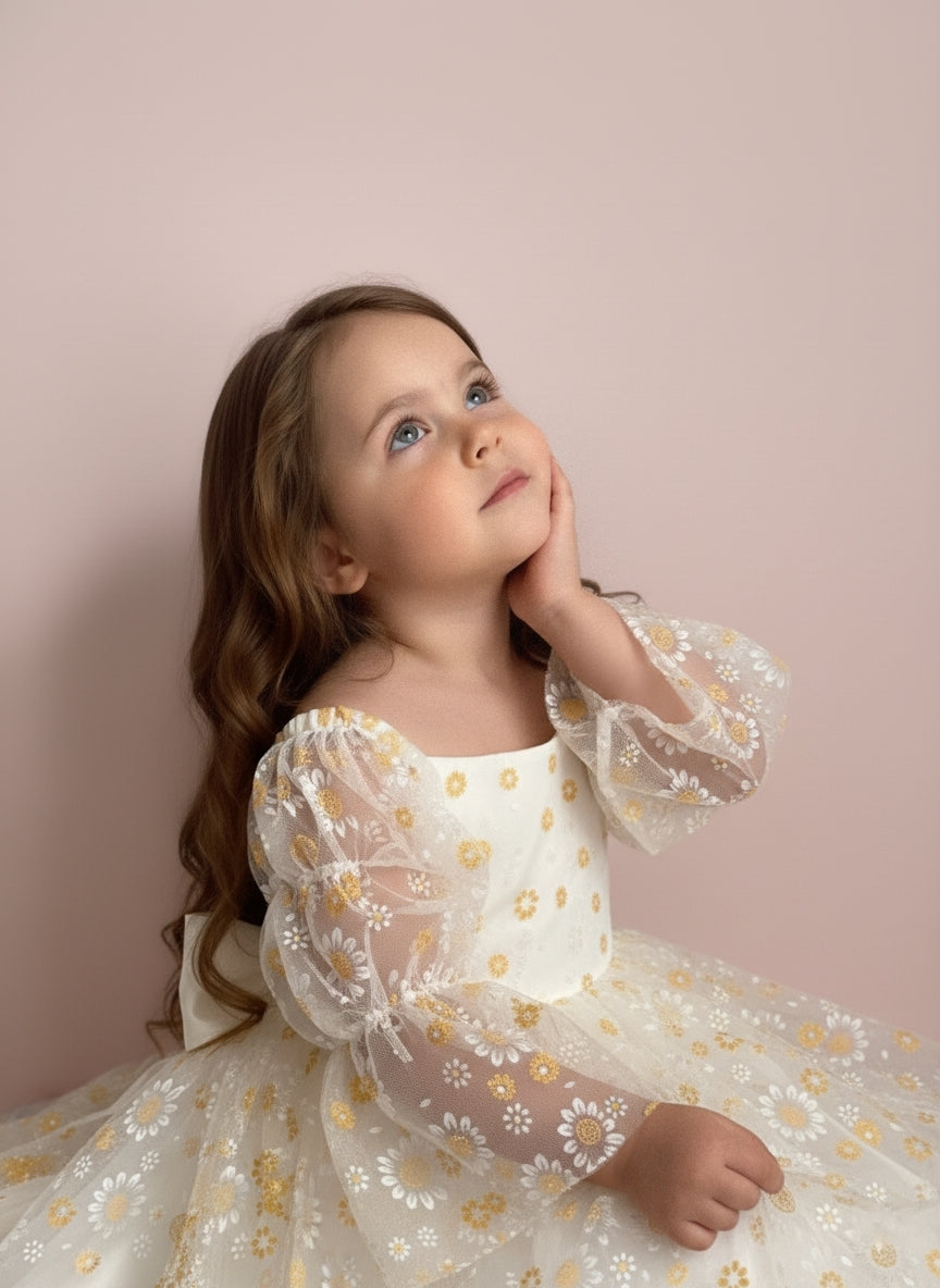 Luxuriöses Daisy Dreams-Kleid (Auf Bestellung gefertigt)