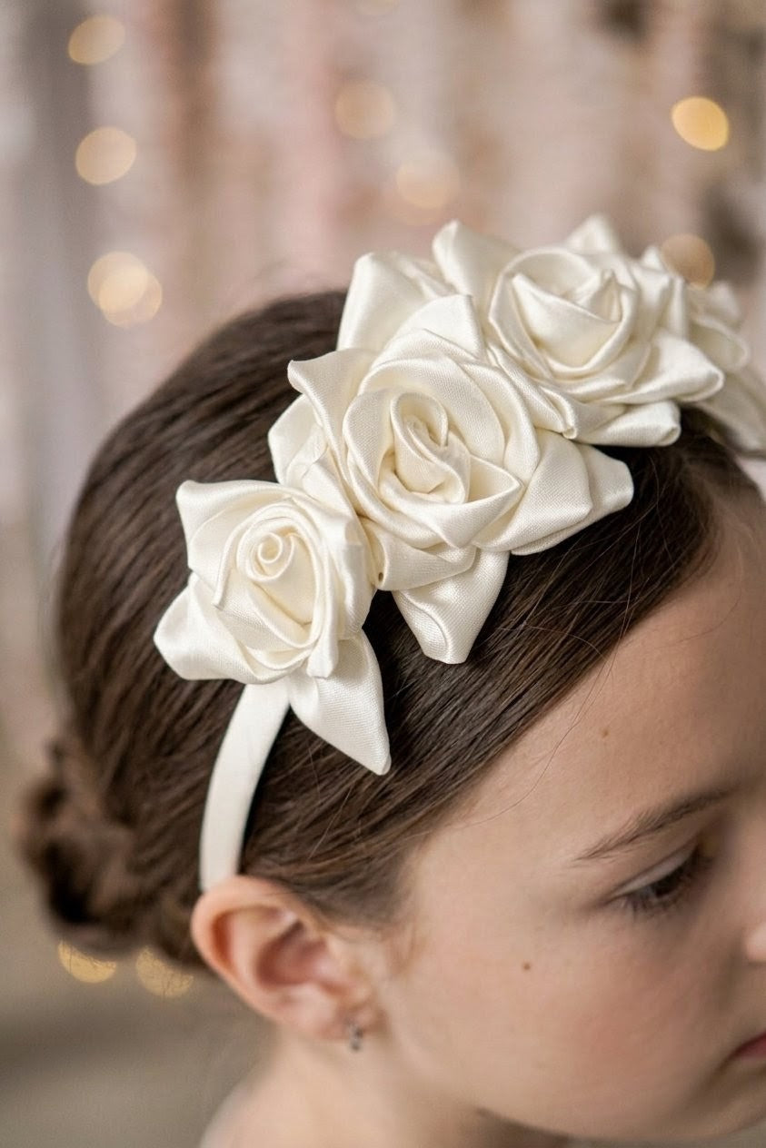 Celeste Rose Hairband - Made to order