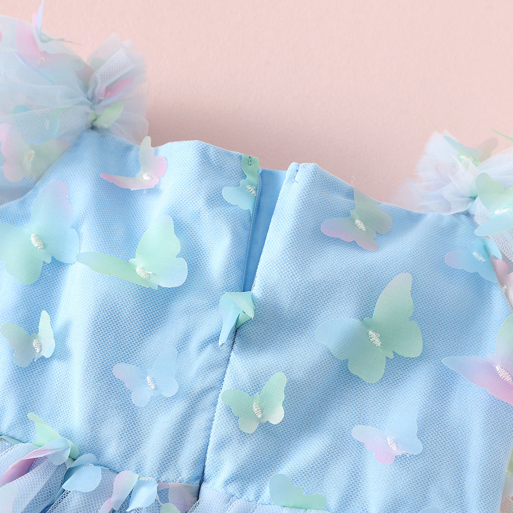 Enchanted Blue Romper - Pre-Order one week