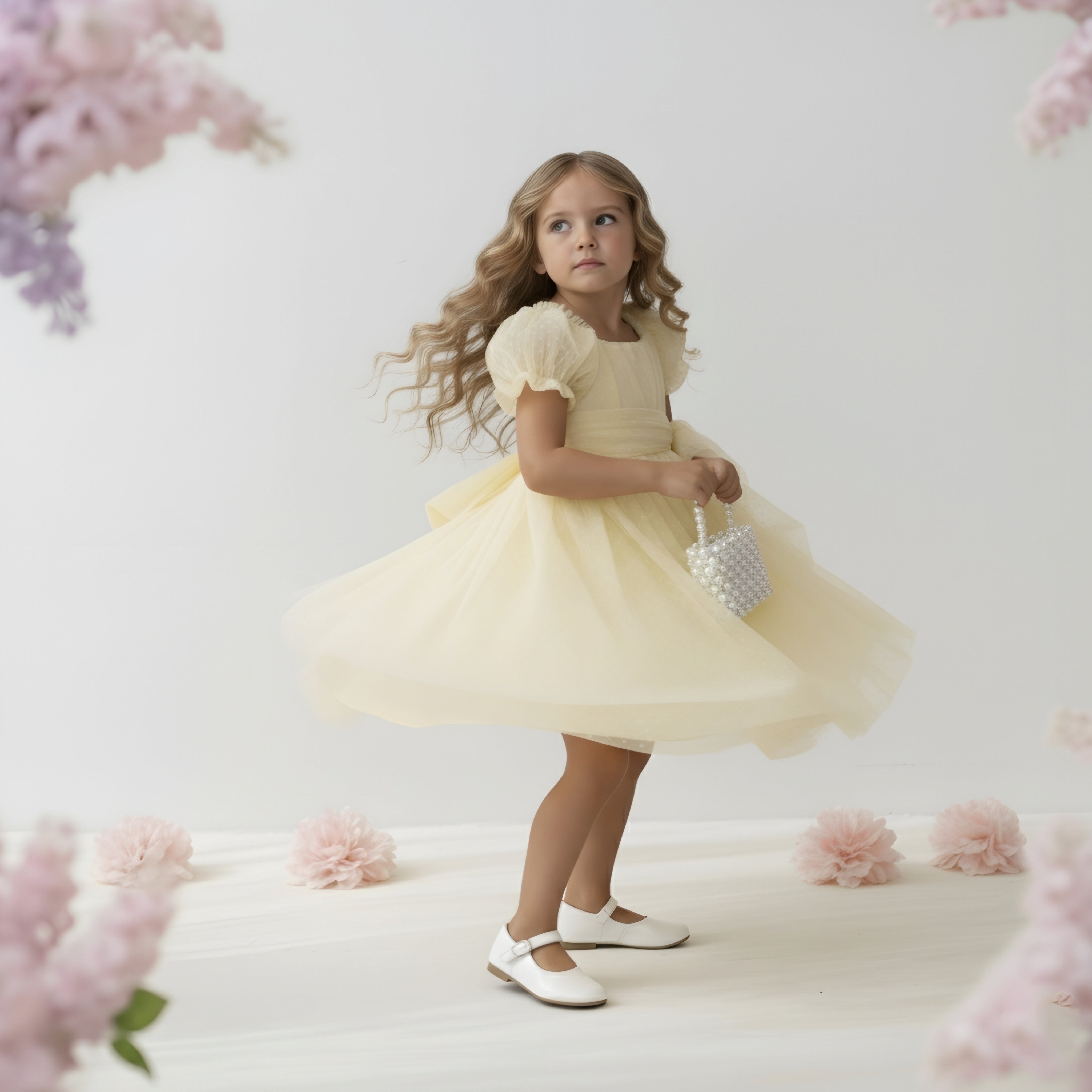 Party Swiss Dot Dress