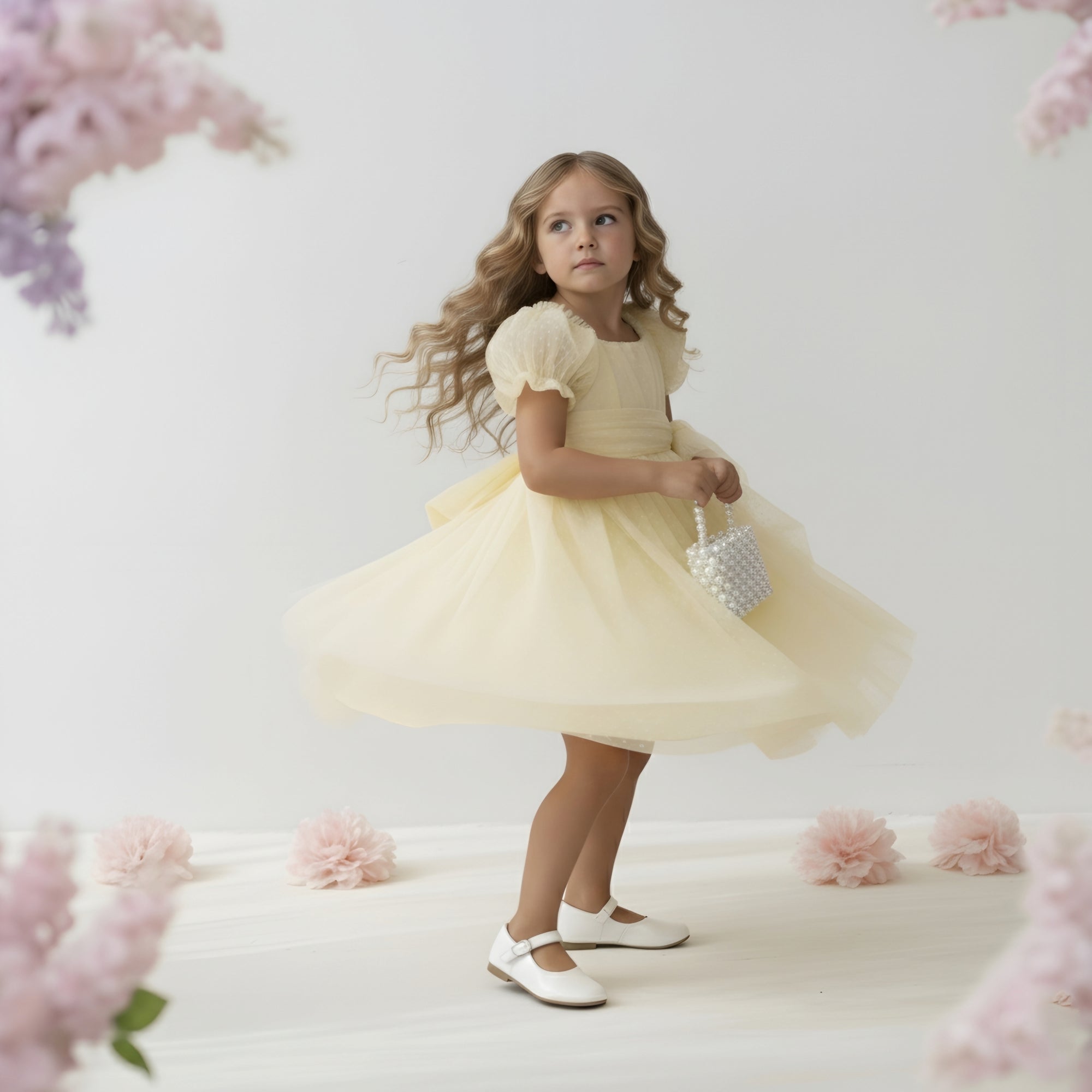Party Swiss Dot Dress