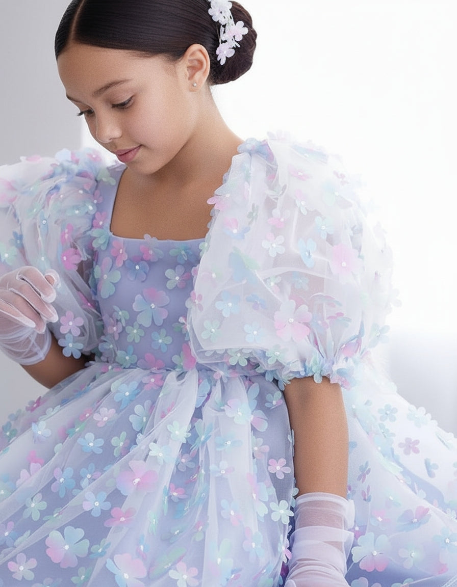 Enchanted Dress & Bow (Made to order) MK015