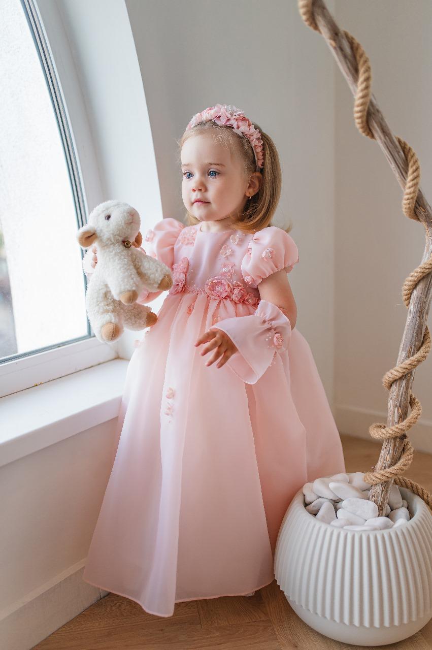 Peonie Garden Hairband & Gloves - Made to order