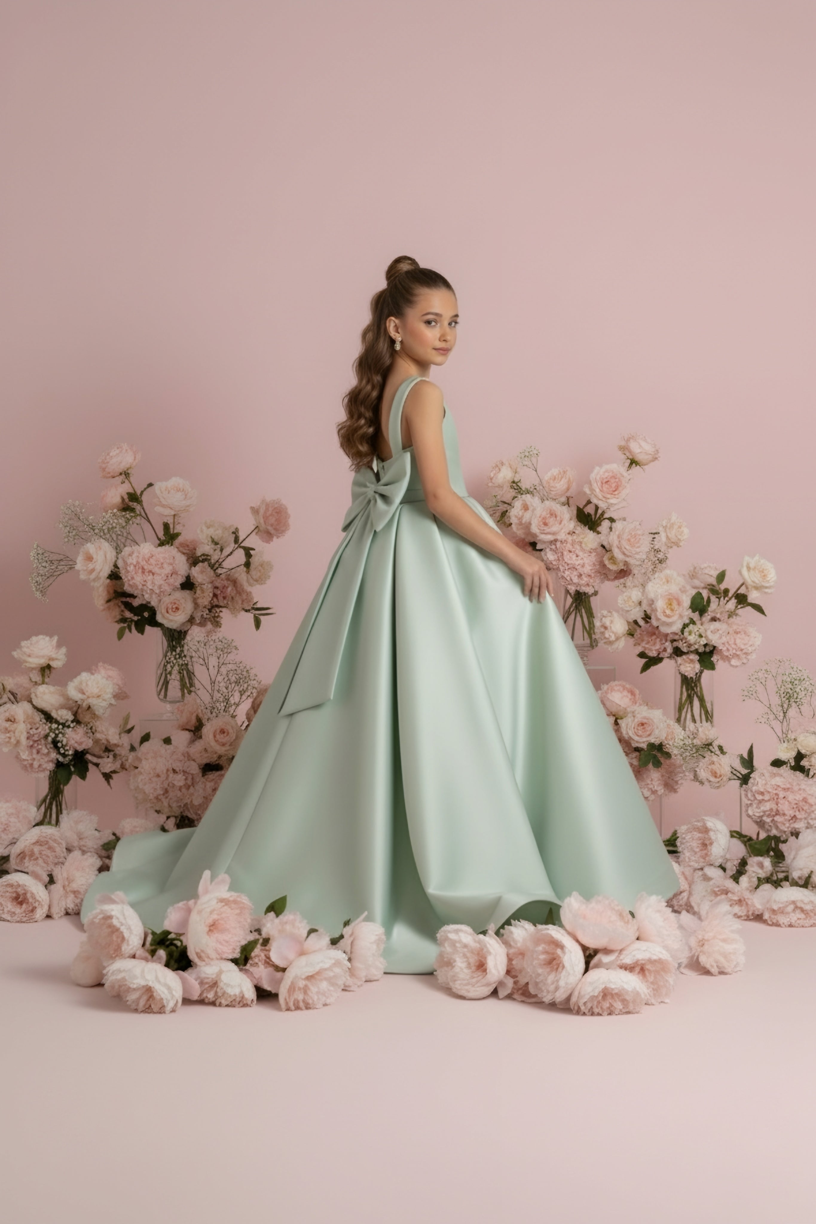 Sophia Mikado Special Occasion Girl Dress MIK & ME Exclusive (Made to order)