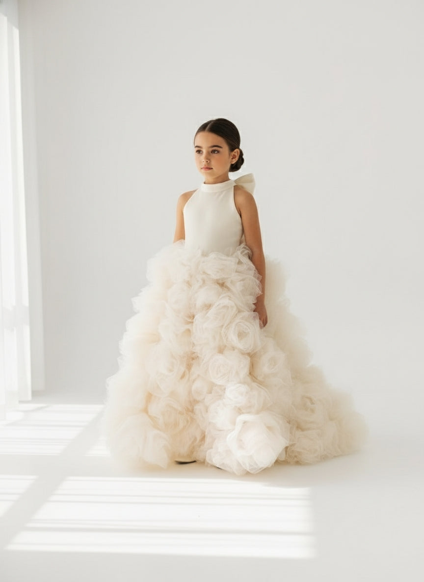 Rosabelle Gown Cream - Made to order (5-7 Weeks)