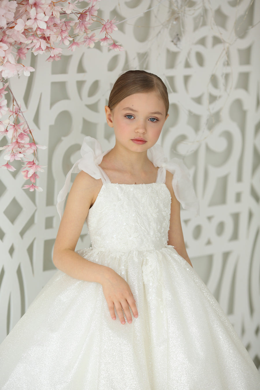 Adeline Handmade Lace Dress (Made to order)