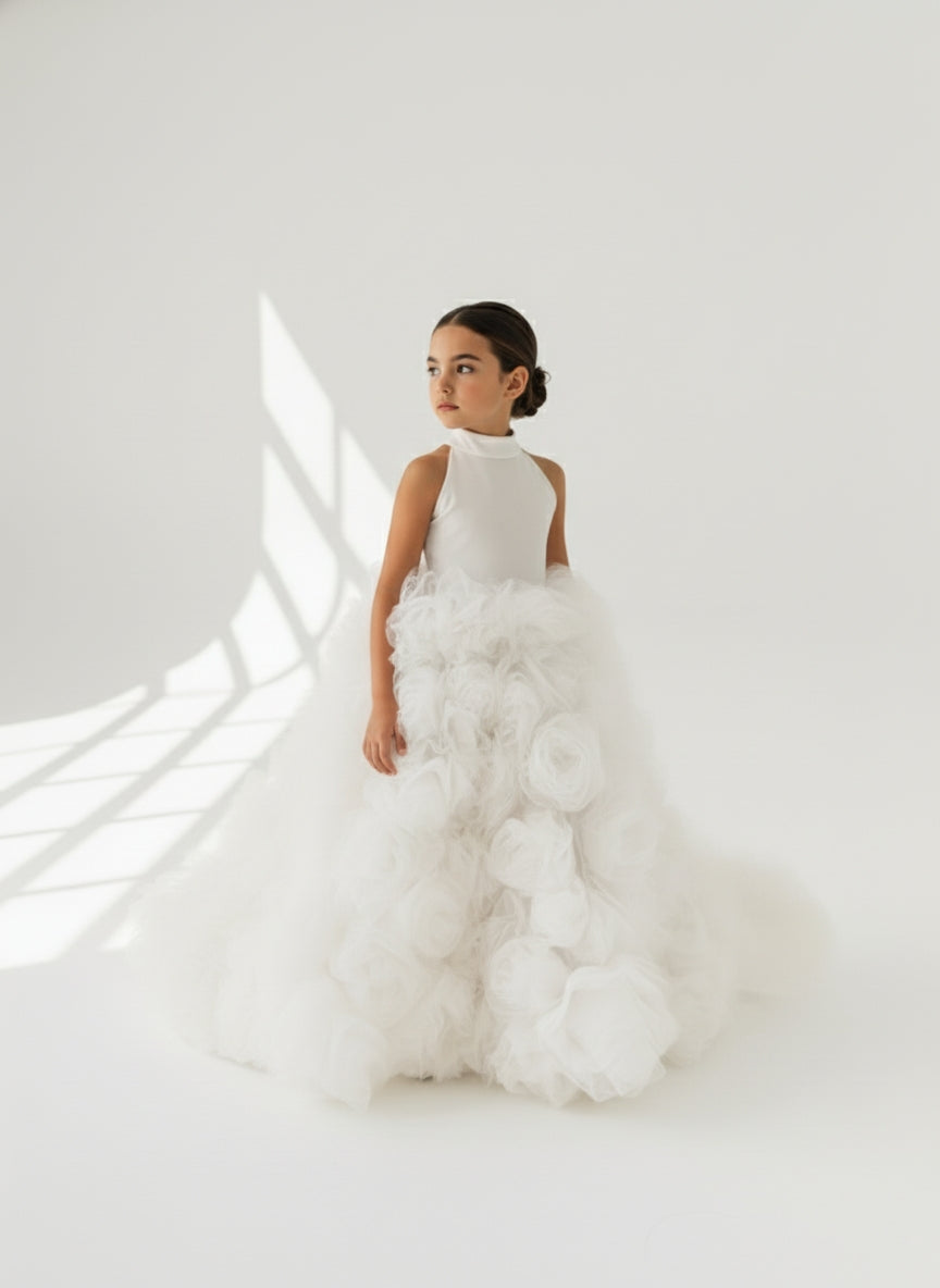 Rosabelle Gown White - Made to order