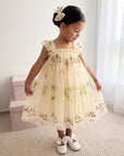 Fairy Party Dress - Pastel Yellow
