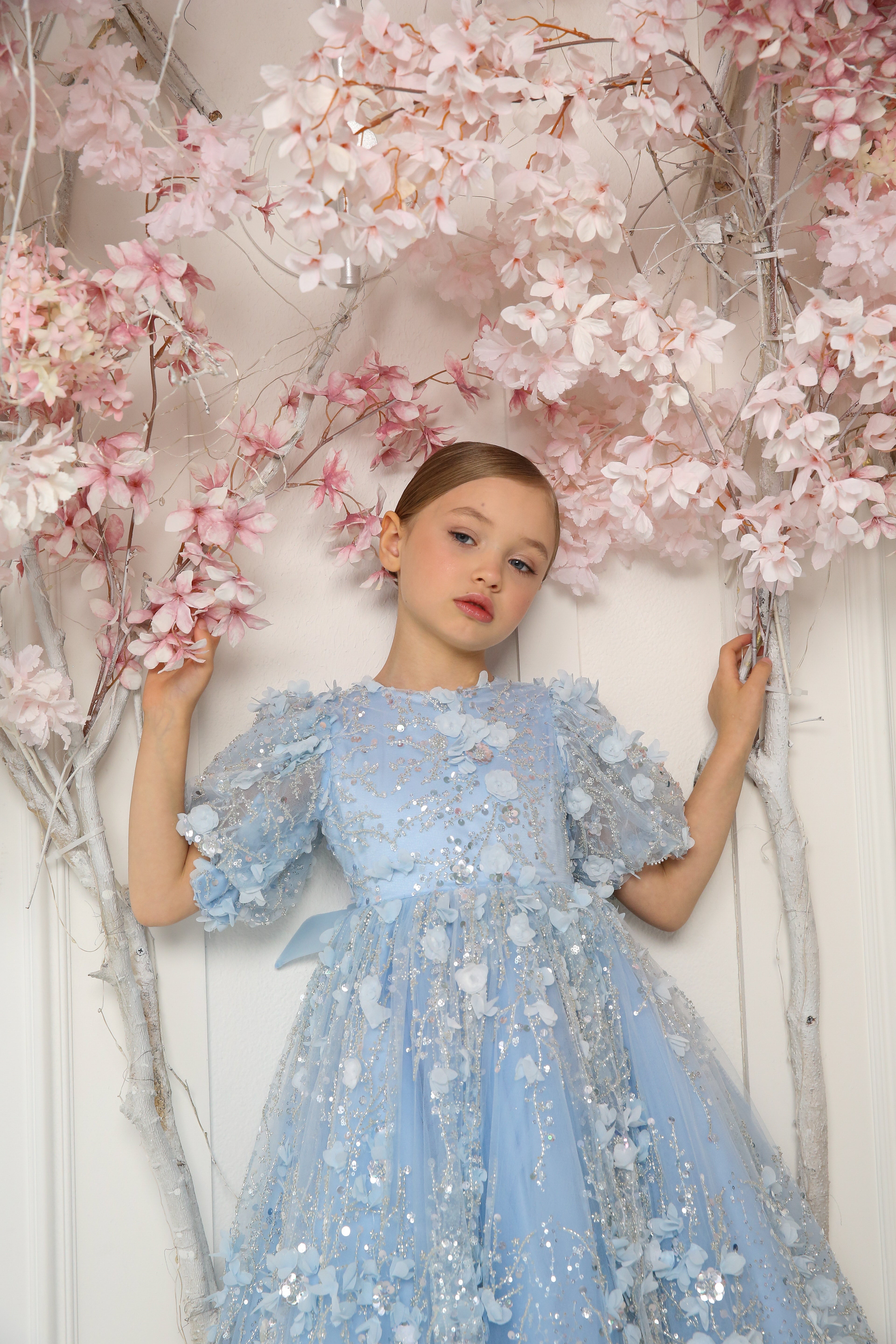 Aqua Diamond Dress - Made To Order MK026