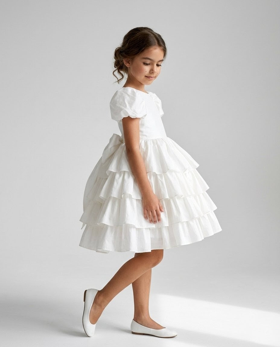 Isabella Special Occasion Dress - Knee Length (Made to Order) MK009