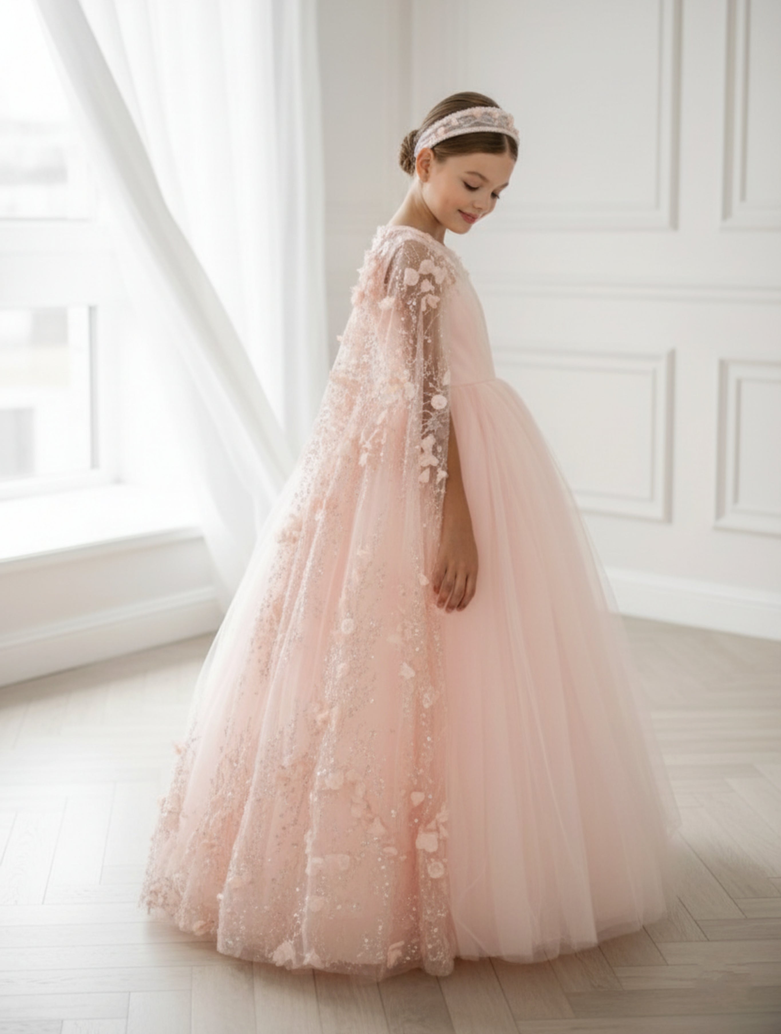 Wonder Flora Dress & Hairband 🩷 Made to Order MK039