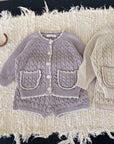 C Baby Knit Cardigan & Shorts