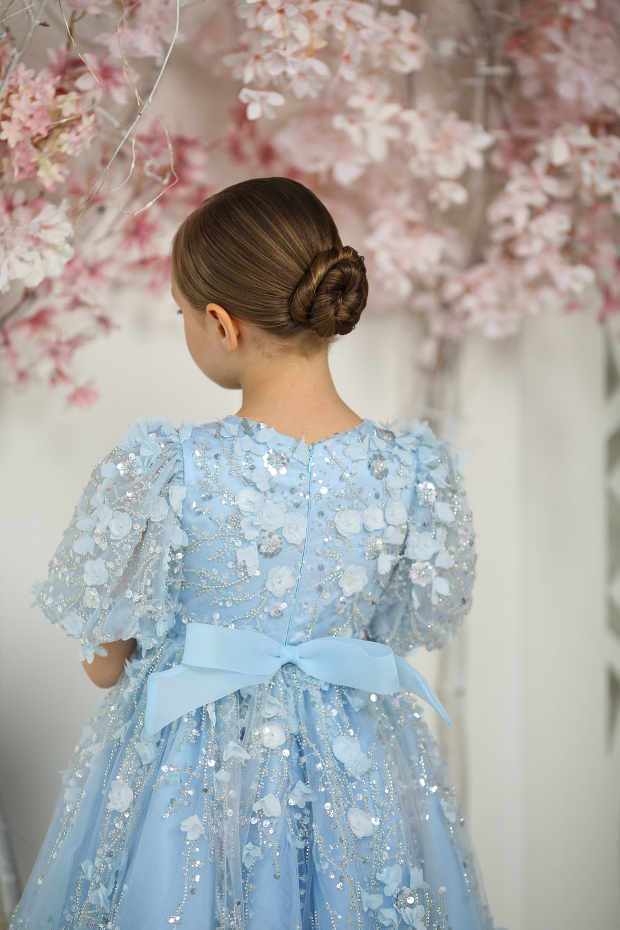 Aqua Diamond Dress - Made To Order