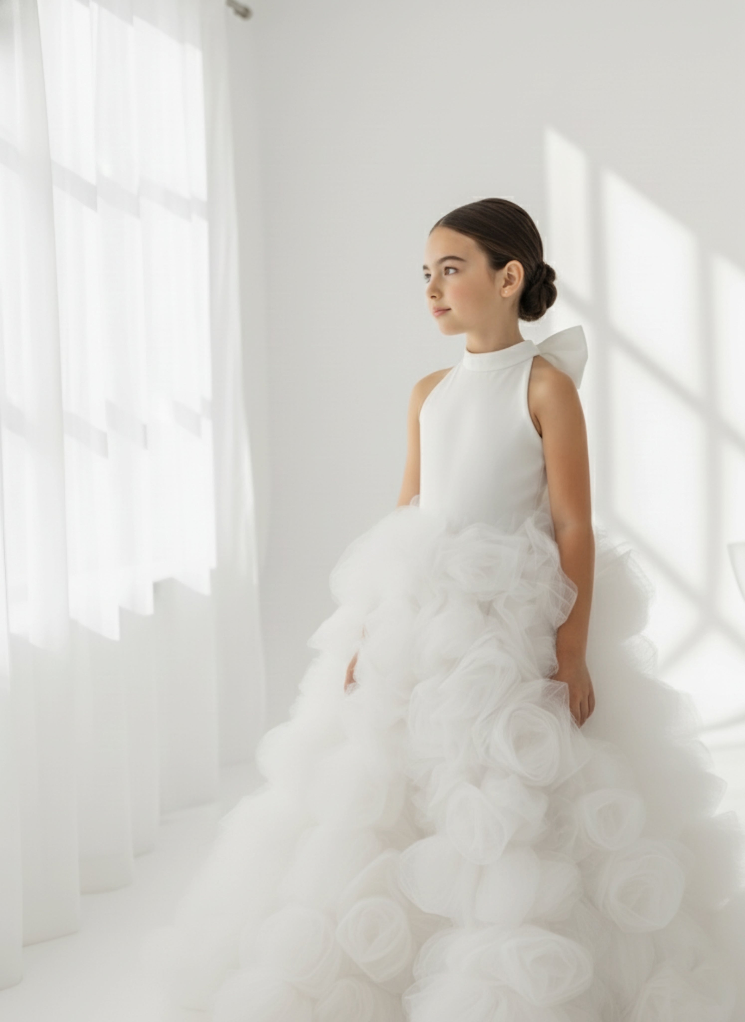 Rosabelle Gown White - Made to order (5-7 Weeks)