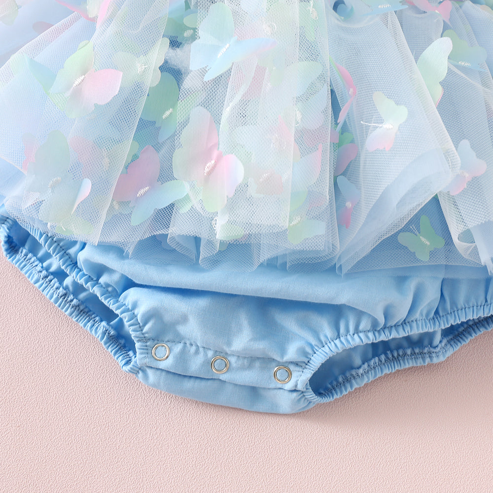 Enchanted Blue Romper - Pre-Order one week