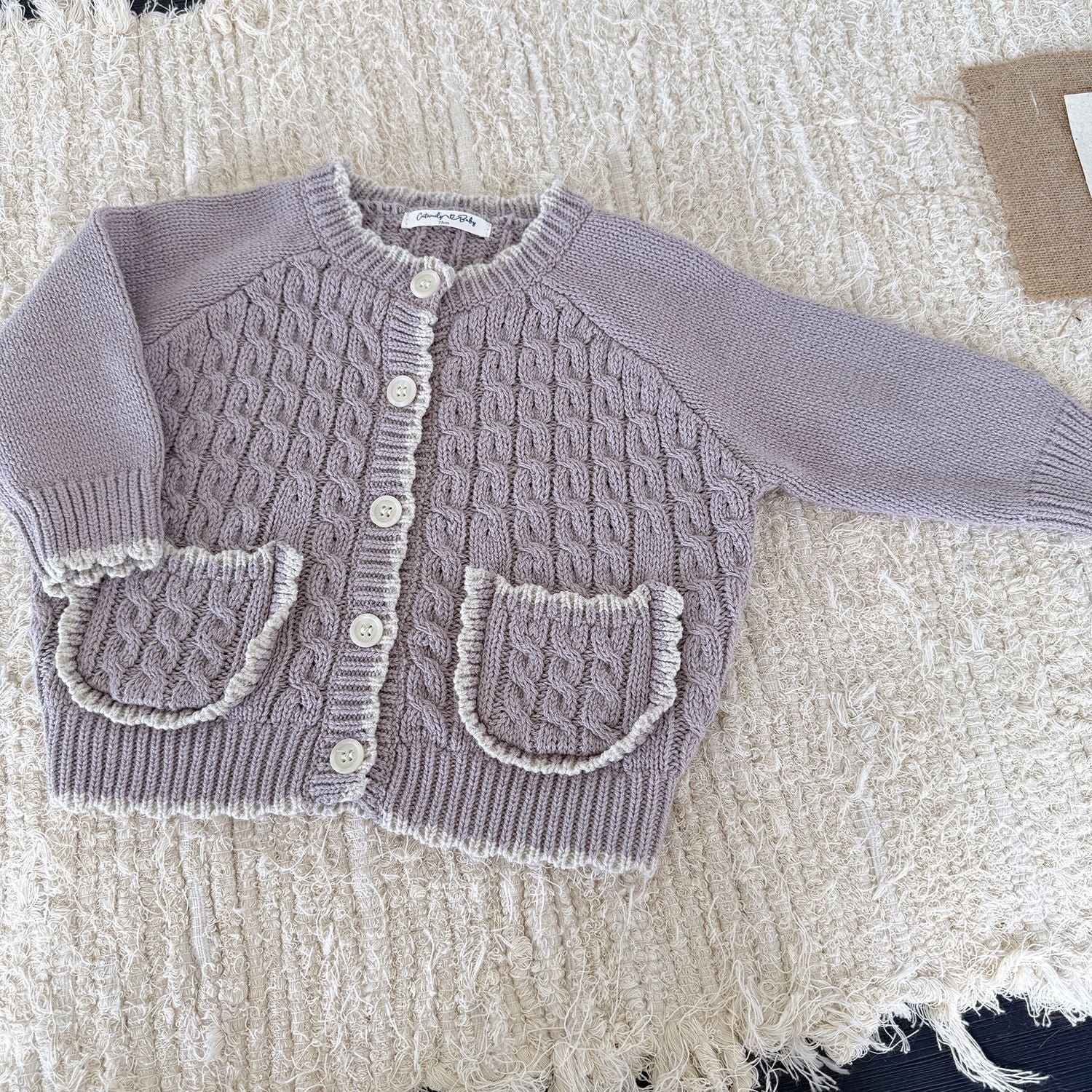 C Baby Knit Cardigan & Shorts