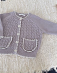 C Baby Knit Cardigan & Shorts