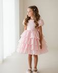 Isabella Special Occasion Dress - Knee Length (Made to order) MK009