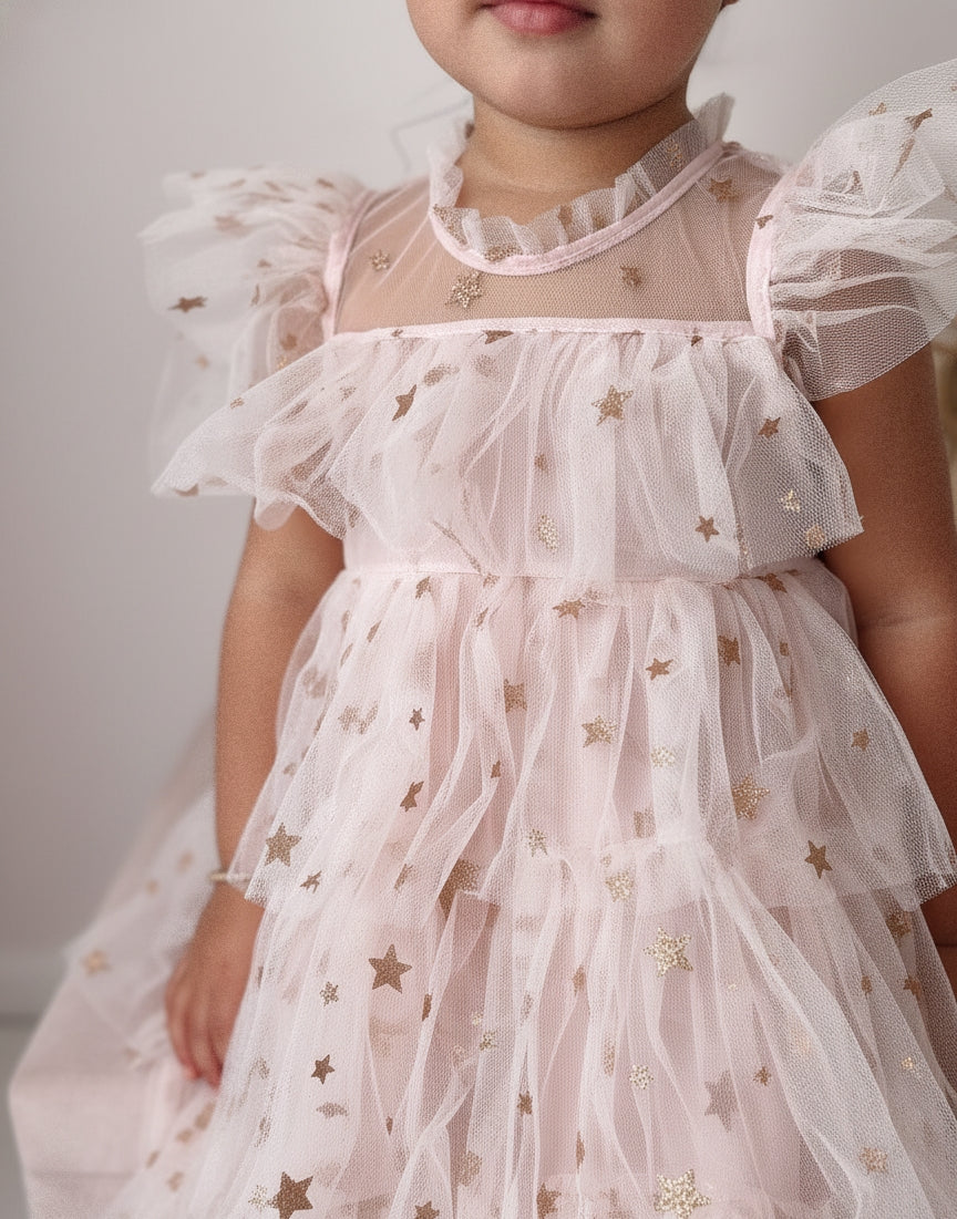 Kleid mit Sternenmuster