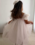Swiss Dot Tutu Dress - White