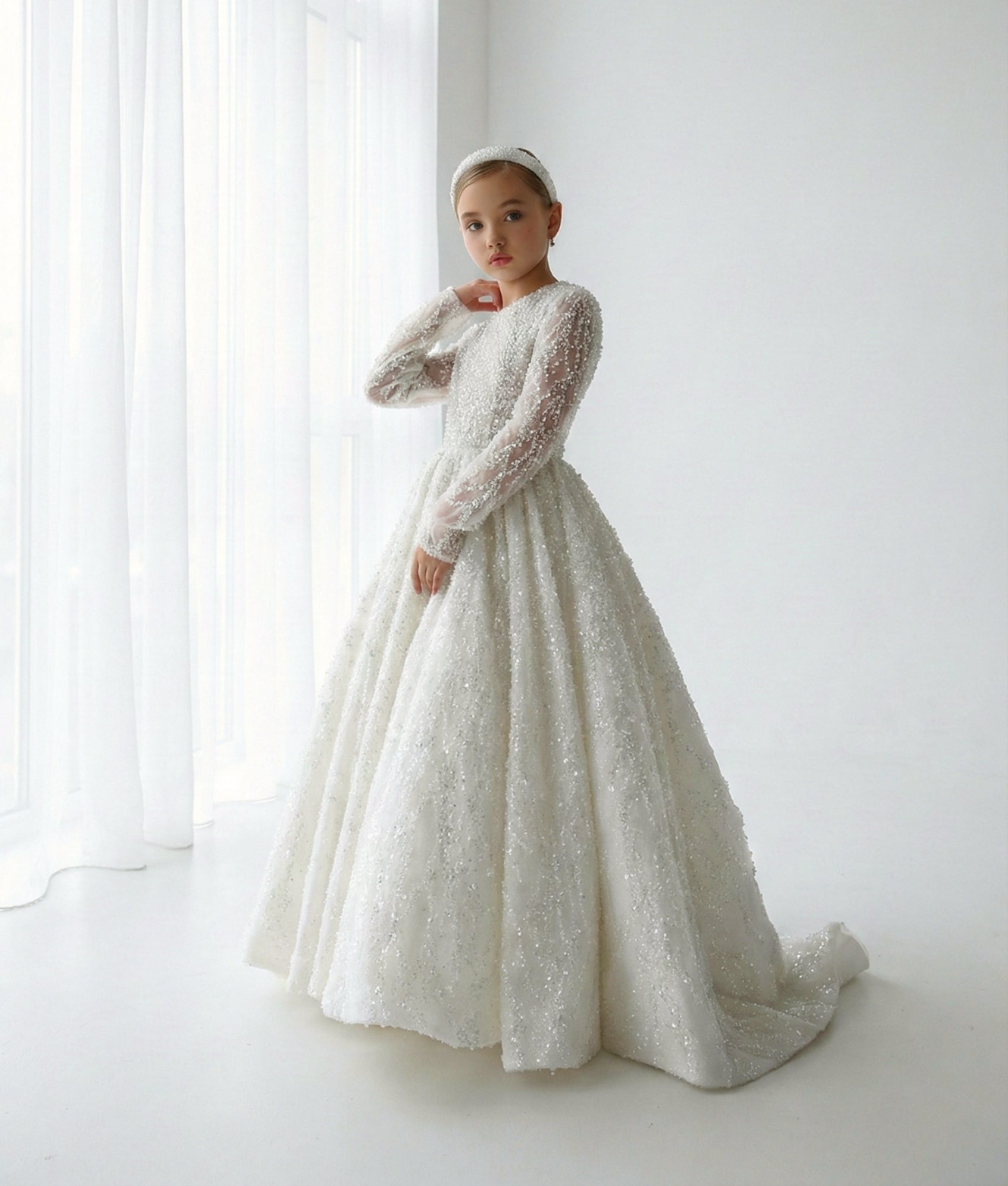 Diamond Sparkle Dress & Hairband