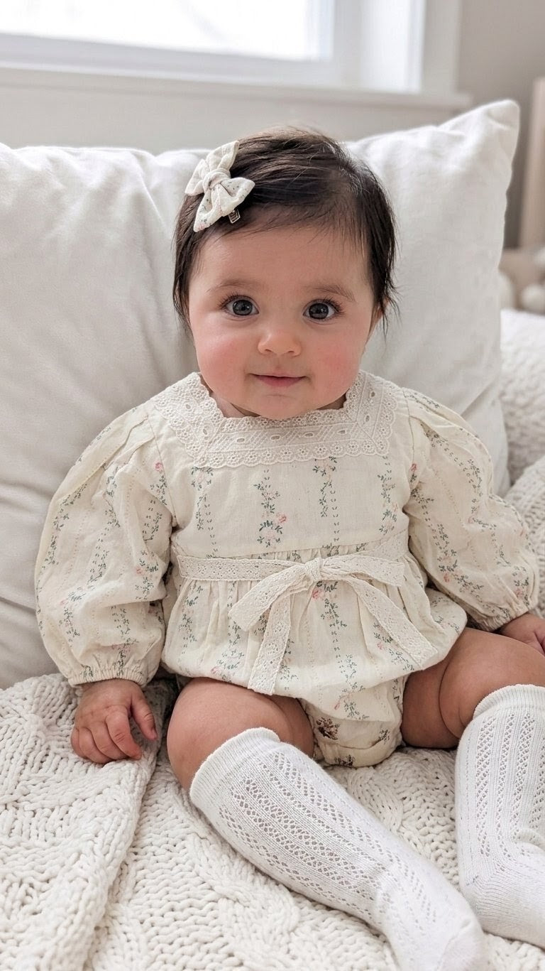 Vintage Rose Romper