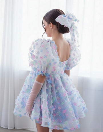 Enchanted Dress & Bow (Made to order) MK015