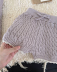 C Baby Knit Cardigan & Shorts