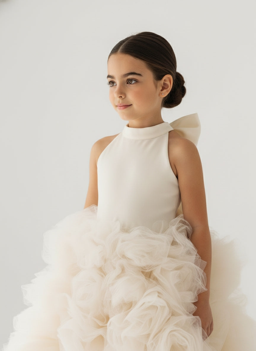 Rosabelle Gown Cream - Made to order (5-7 Weeks)