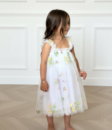 White Fairy Party Dress